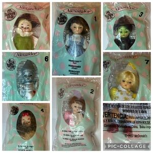 McDonald’s Wizard of Oz Happy Meal set of 6